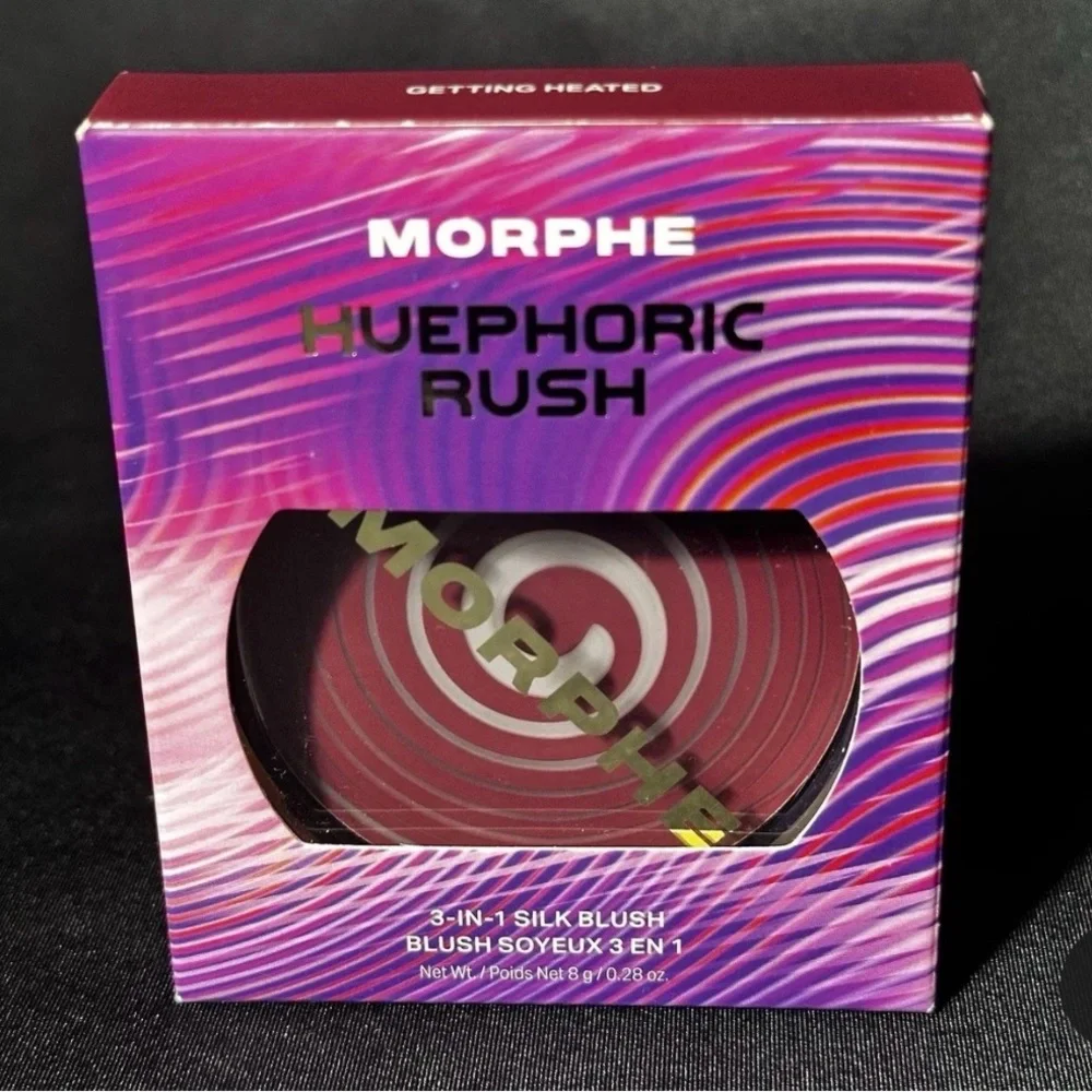 Morphe GETTING HEATED Swirl Blush - Deep Pink